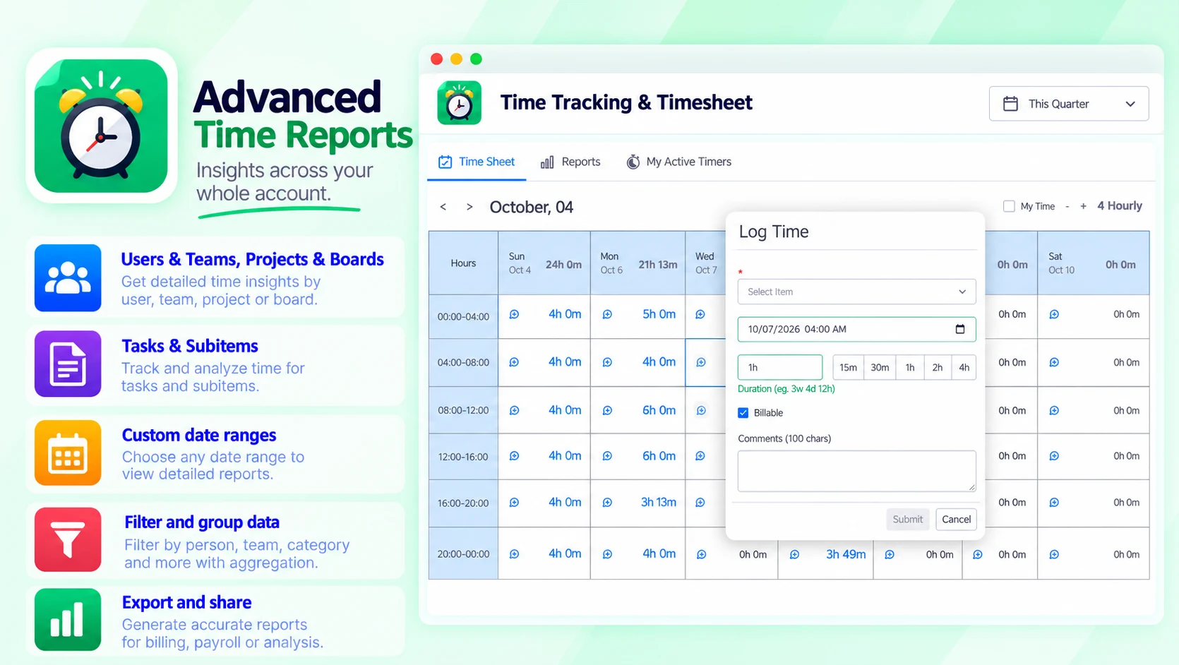 Time Tracking and Timesheets: Advanced Time Reports