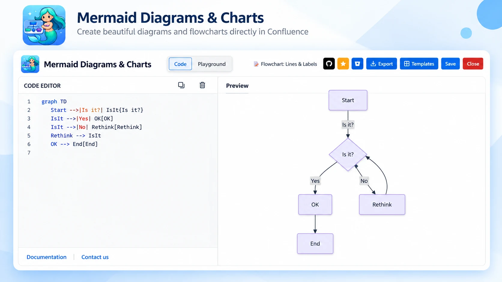 Mermaid Diagrams & Charts product preview